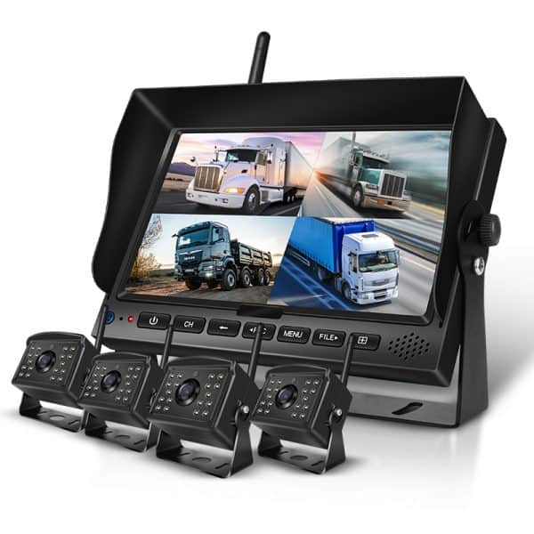 sistema profesional de video vigilancia para camiones