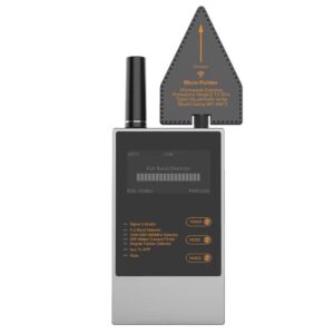 DETECTOR RF ANTICOPIA PARA EXÁMENES: DETECTA CÁMARAS ESPÍA, PINGANILLOS Y TRANSMISIONES OCULTAS