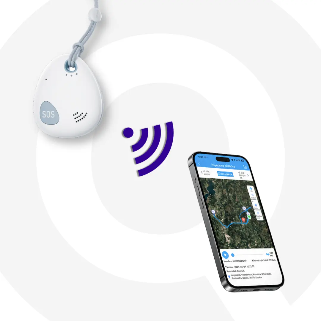 LOCALIZADOR GPS 4G CON BOTÓN SOS PARA PERSONAS MAYORES - Imagen 2